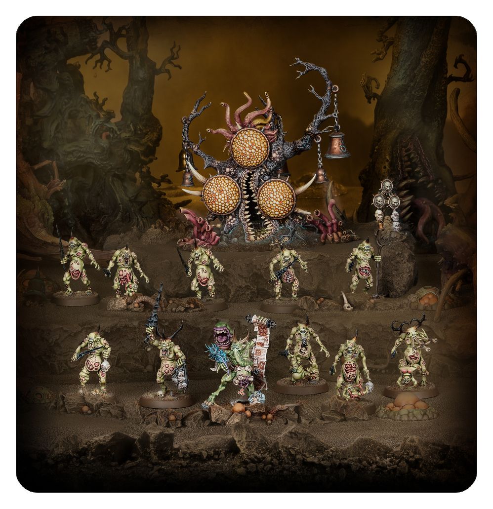 Regiment of Renown, Maggotkin Of Nurgle: The Pustules | Buy Online from The Home Crafters