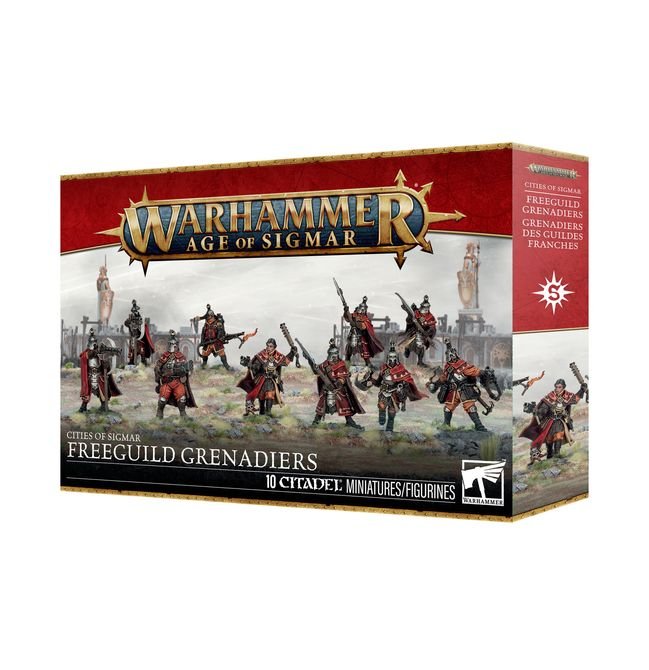 Cities Of Sigmar: Freeguild Grenadiers | Buy Online from The Home Crafters
