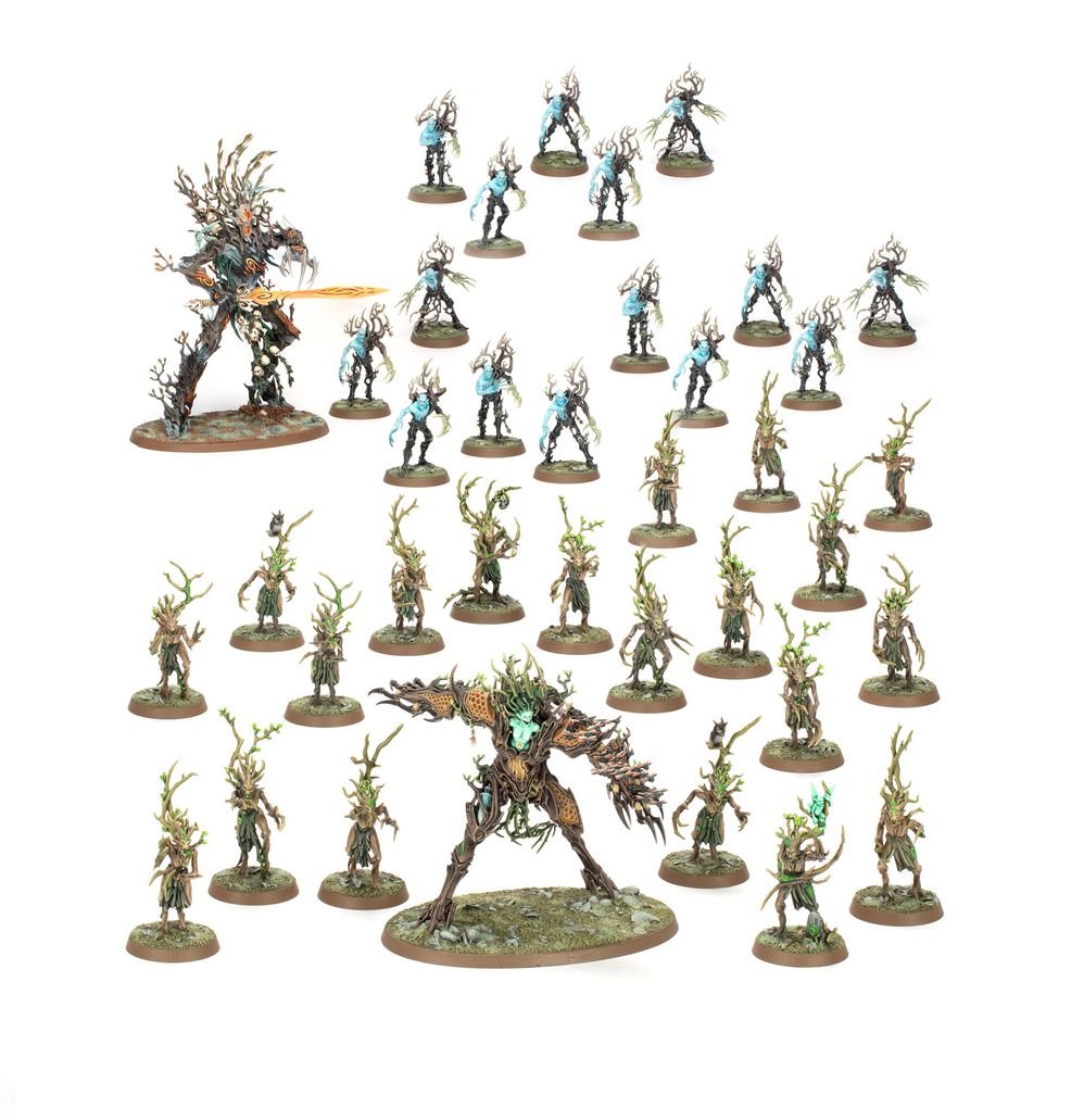 AoS Battleforce Box - Sylvaneth: Outcast Spitegrove | Buy Online from The Home Crafters