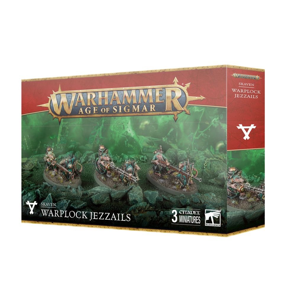 Skaven: Warplock Jezzails | Buy Online from The Home Crafters