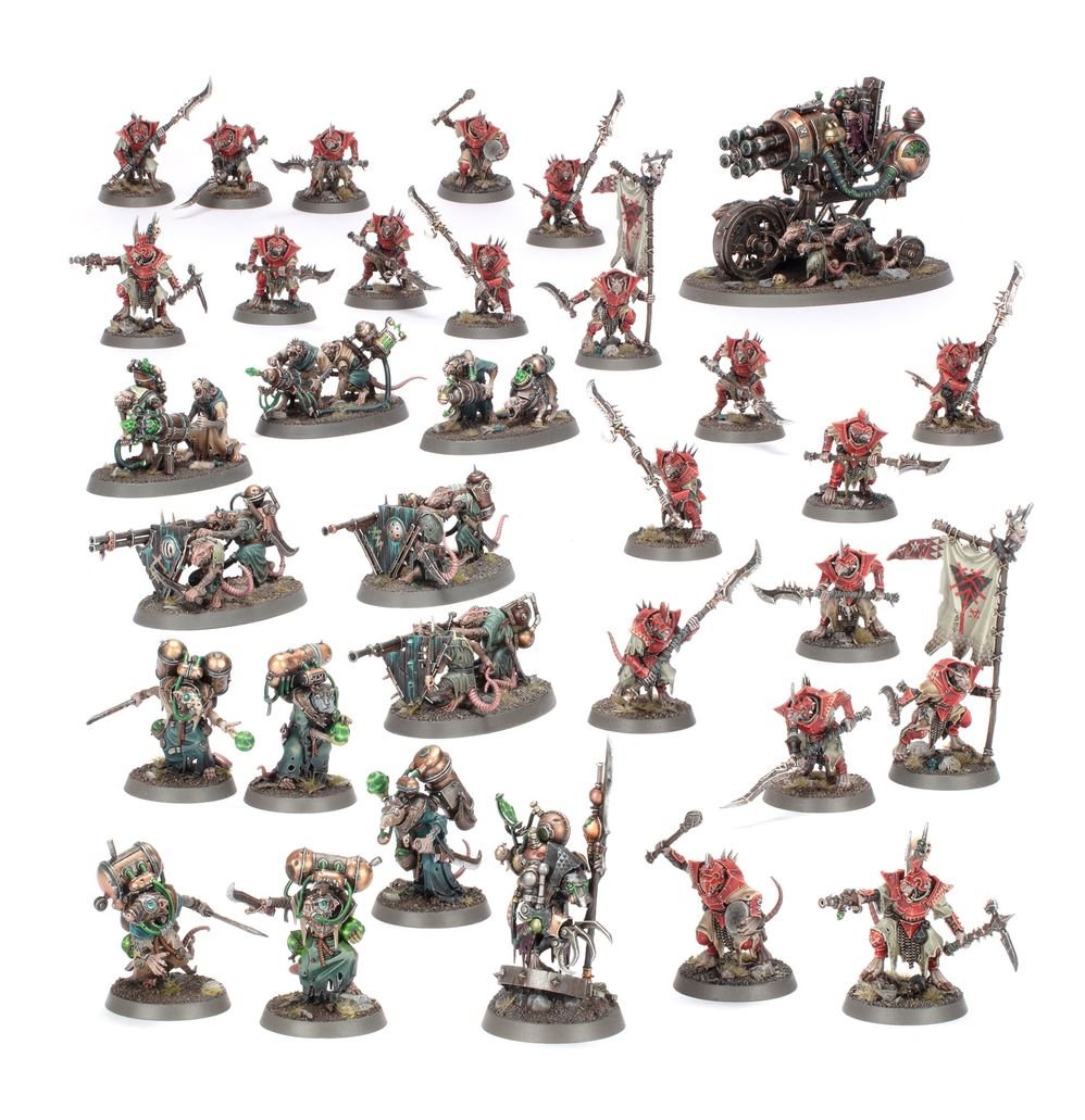 AoS Battleforce Box - Skaven: Skryre Warpswarm | Buy Online from The Home Crafters