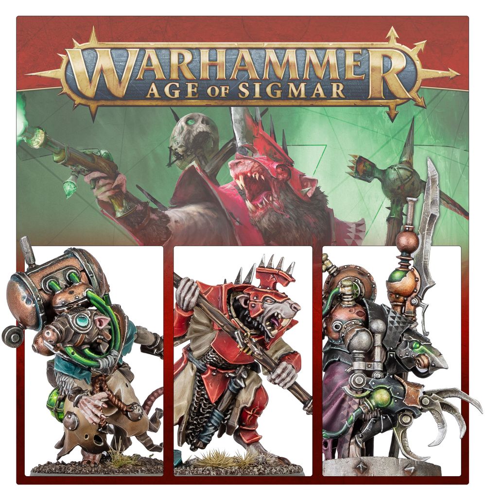 AoS Battleforce Box - Skaven: Skryre Warpswarm | Buy Online from The Home Crafters