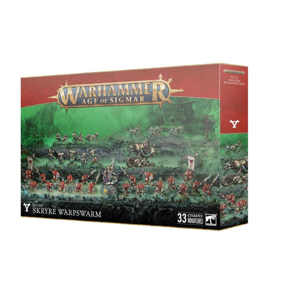 AoS Battleforce Box - Skaven: Skryre Warpswarm | Buy Online from The Home Crafters
