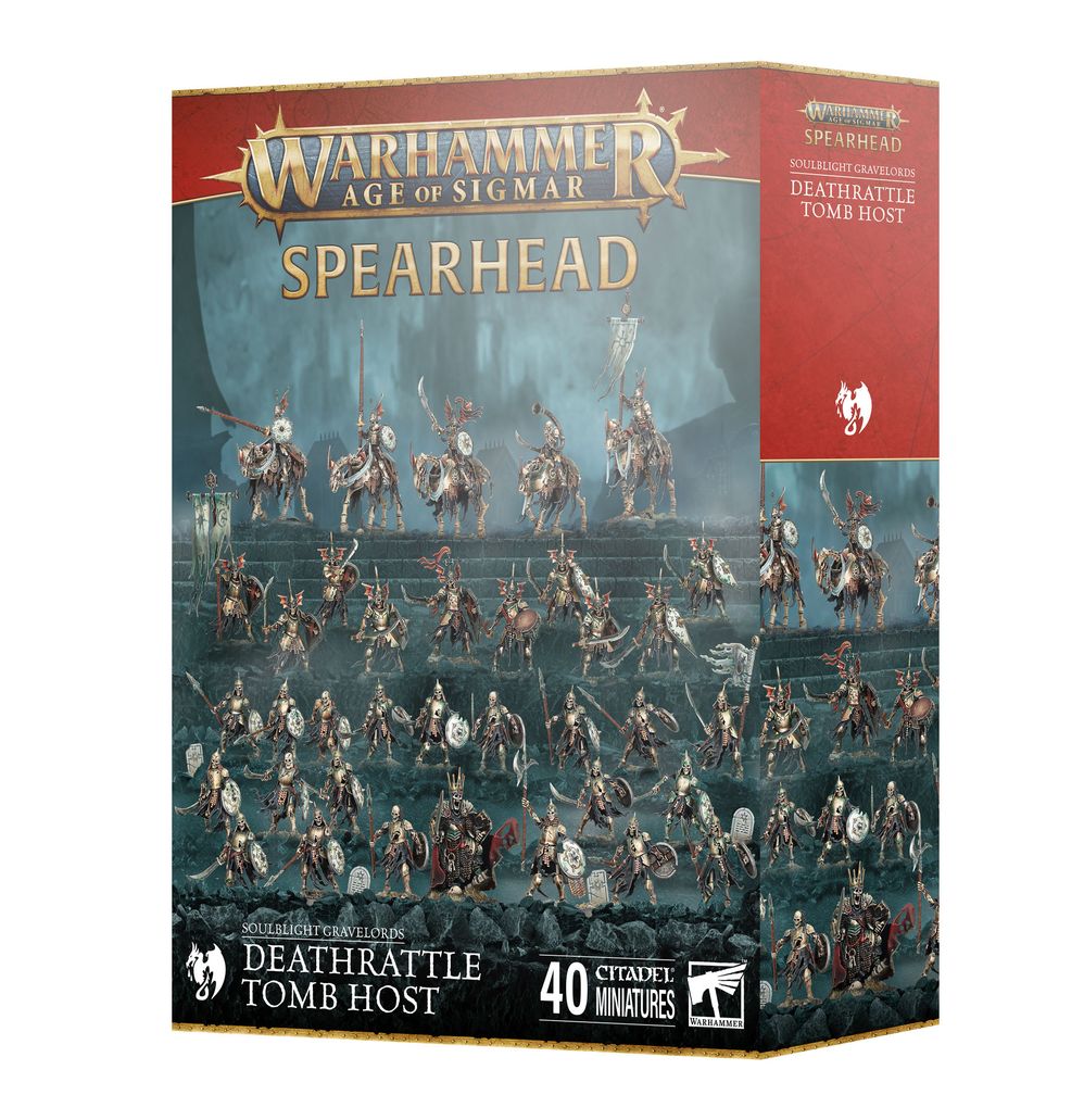 Spearhead: Soulblight Gravelords - Deathrattle Tombhost | Buy Online from The Home Crafters