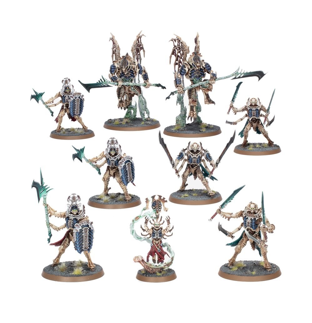 Spearhead: Ossiarch Bonereapers Mortisan Elite | Buy Online from The Home Crafters