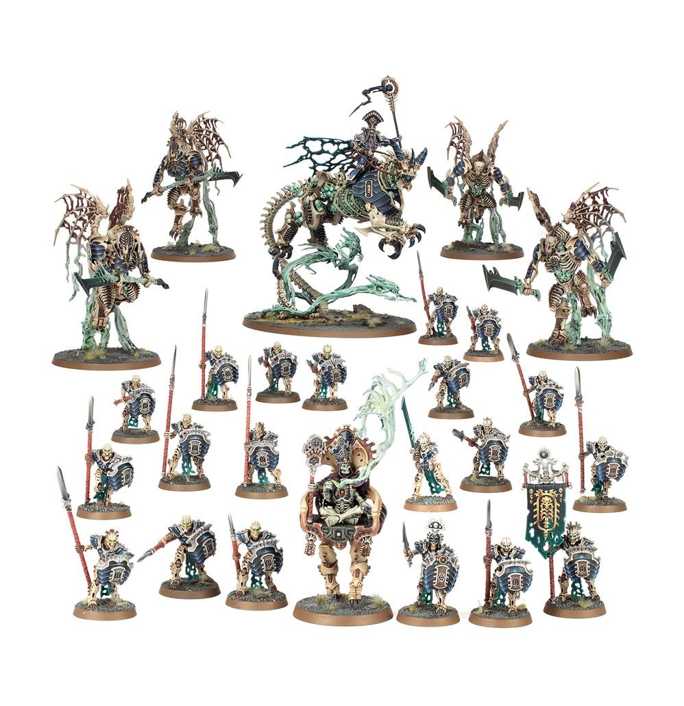 Battleforce: Ossiarch Bonerepaers - Null Myriad Phalanx | Buy Online from The Home Crafters