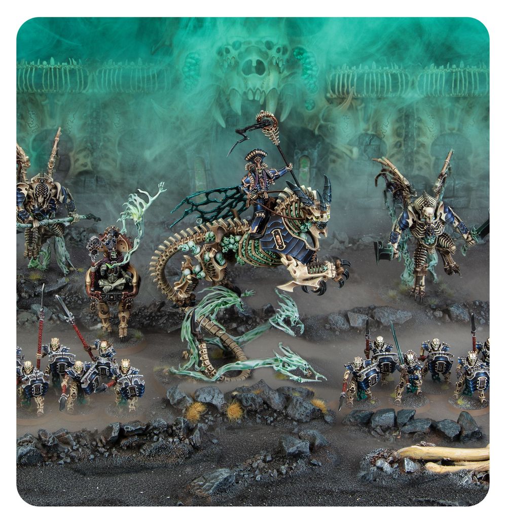 Battleforce: Ossiarch Bonerepaers - Null Myriad Phalanx | Buy Online from The Home Crafters