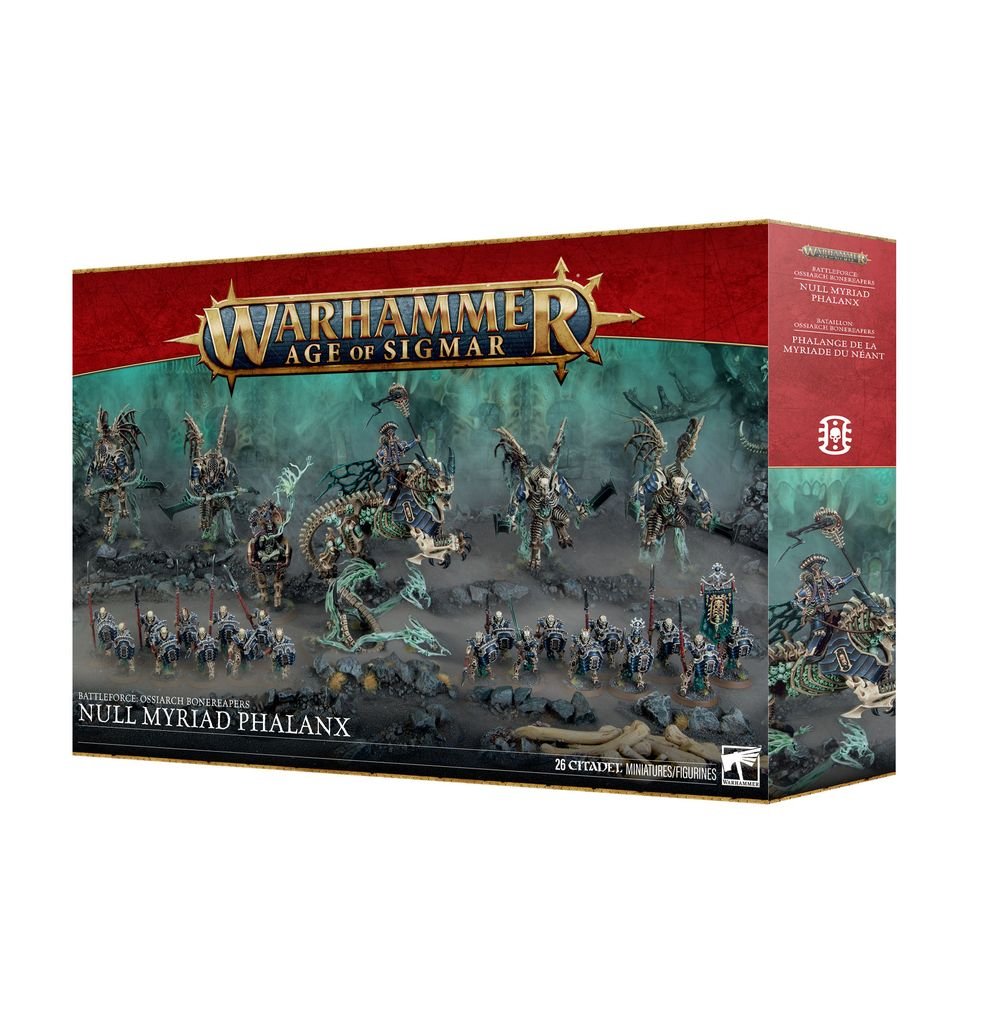 Battleforce: Ossiarch Bonerepaers - Null Myriad Phalanx | Buy Online from The Home Crafters