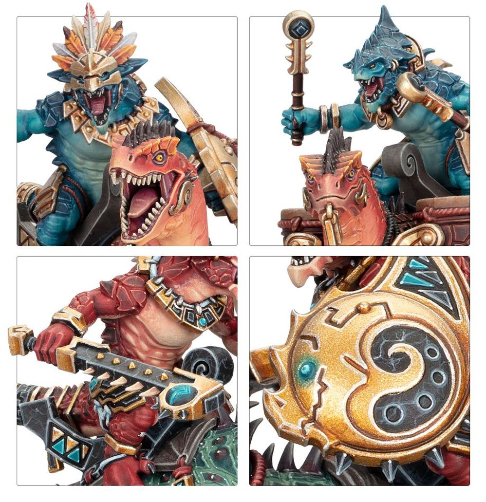 Seraphon: Aggradon Lancers