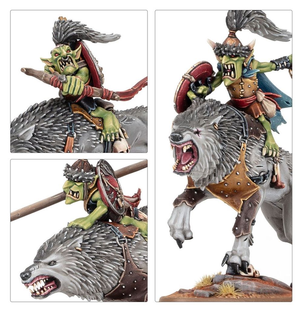 Spearhead: Gloomspite Gitz – Snarlpack Huntaz | Buy Online from The Home Crafters
