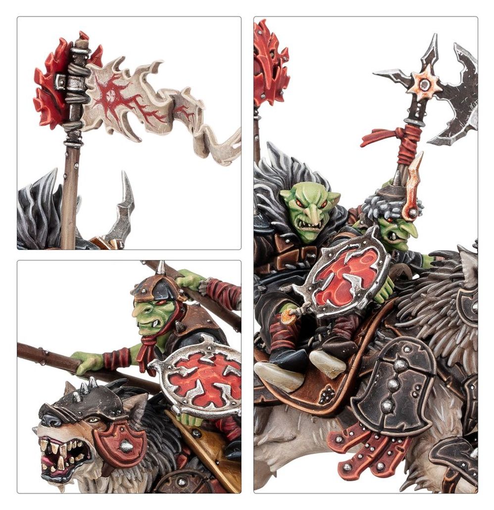 Spearhead: Gloomspite Gitz – Snarlpack Huntaz | Buy Online from The Home Crafters