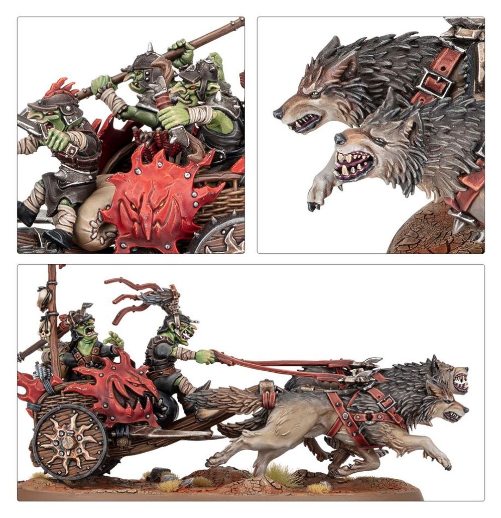 Spearhead: Gloomspite Gitz – Snarlpack Huntaz | Buy Online from The Home Crafters