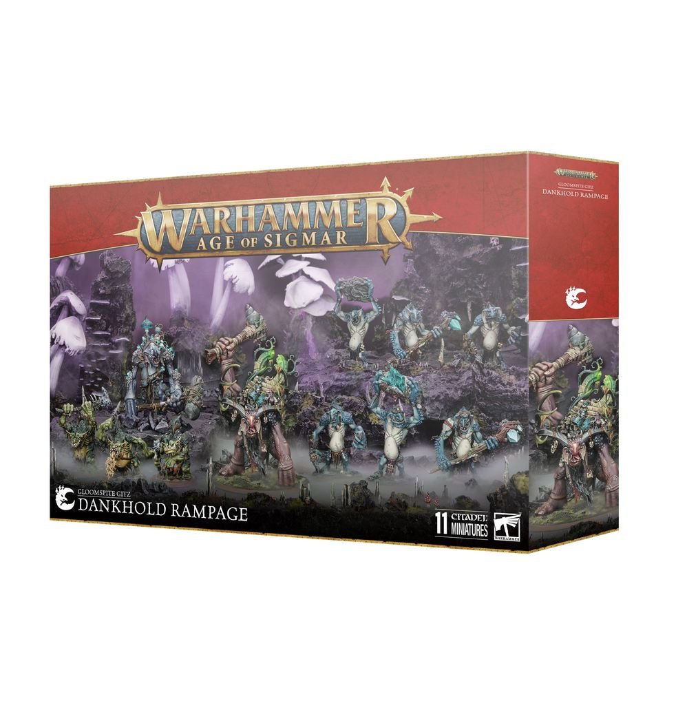 AoS Battleforce Box - Gloomspite Gitz: Dankhold Rampage | Buy Online from The Home Crafters