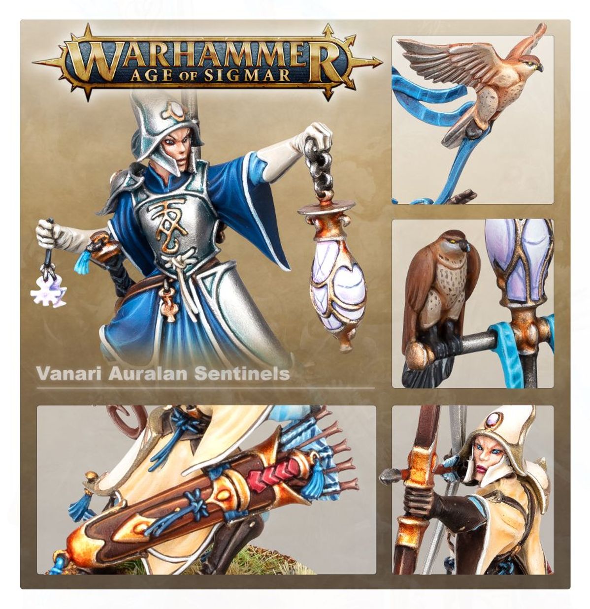 Age of Sigmar: Lumineth Realm Lords - Vanari Auralan Sentinels