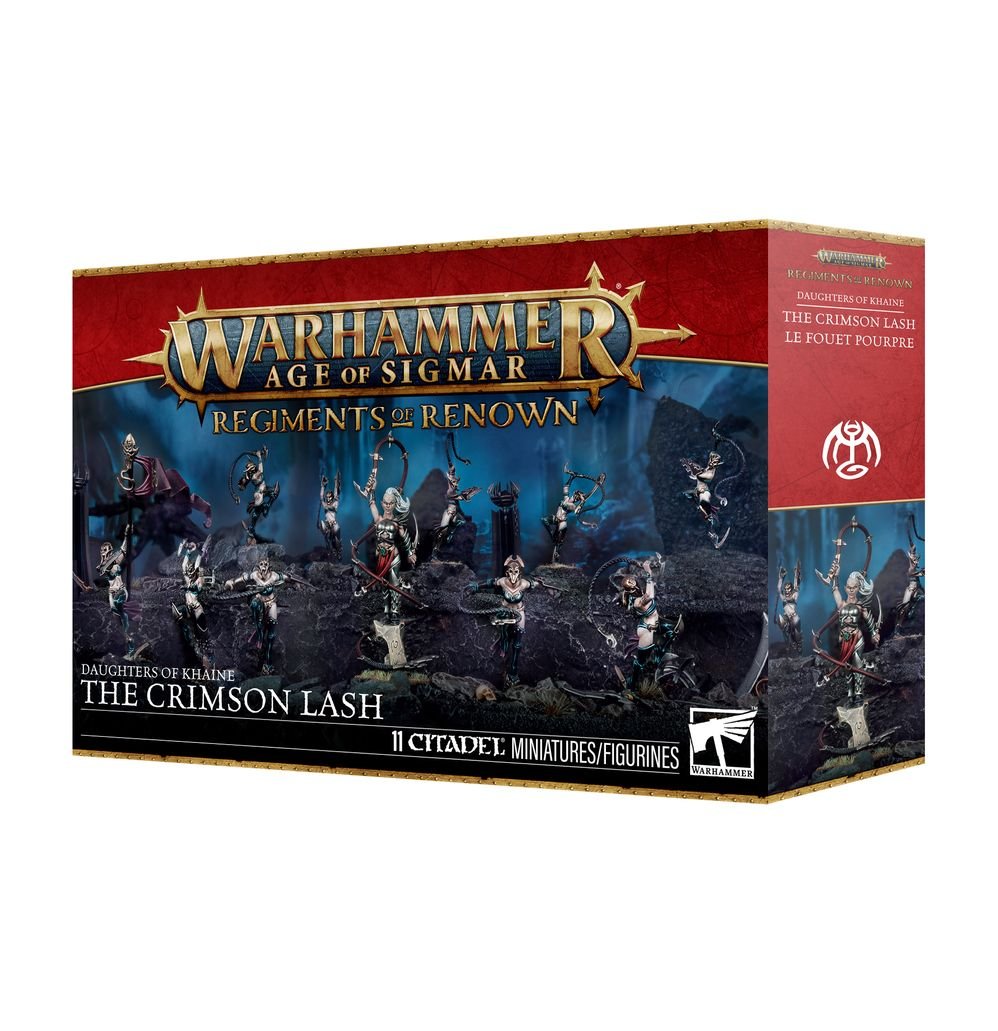 Regiments of Renown: Daughters Of Khaine: The Crimson Lash | Buy Online from The Home Crafters