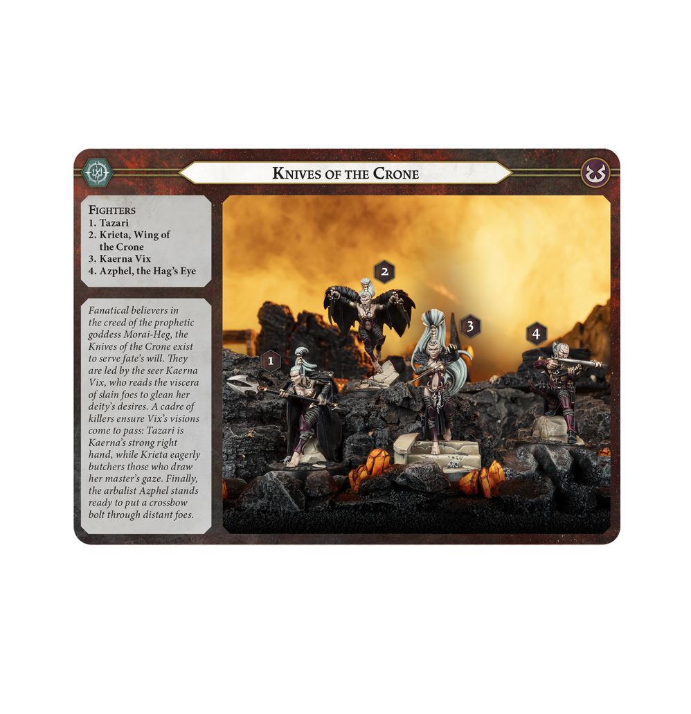 Warhammer Underworlds: Knives of the Crone | Buy Online from The Home Crafters