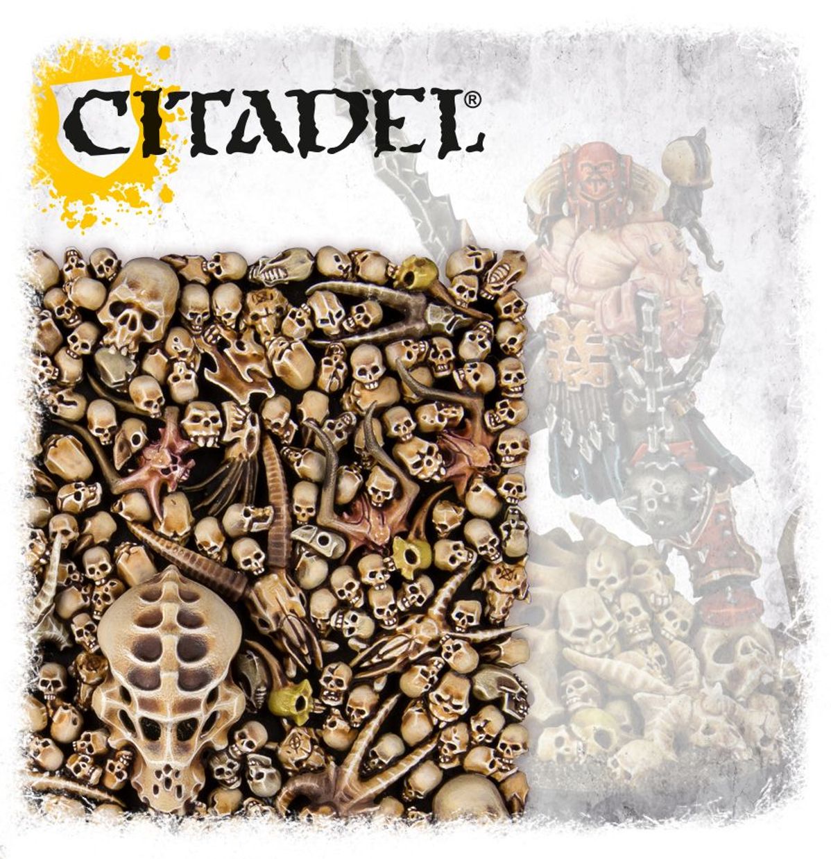 Citadel Skulls - Warhammer 40k Age of Sigmar Model pieces - 340pc
