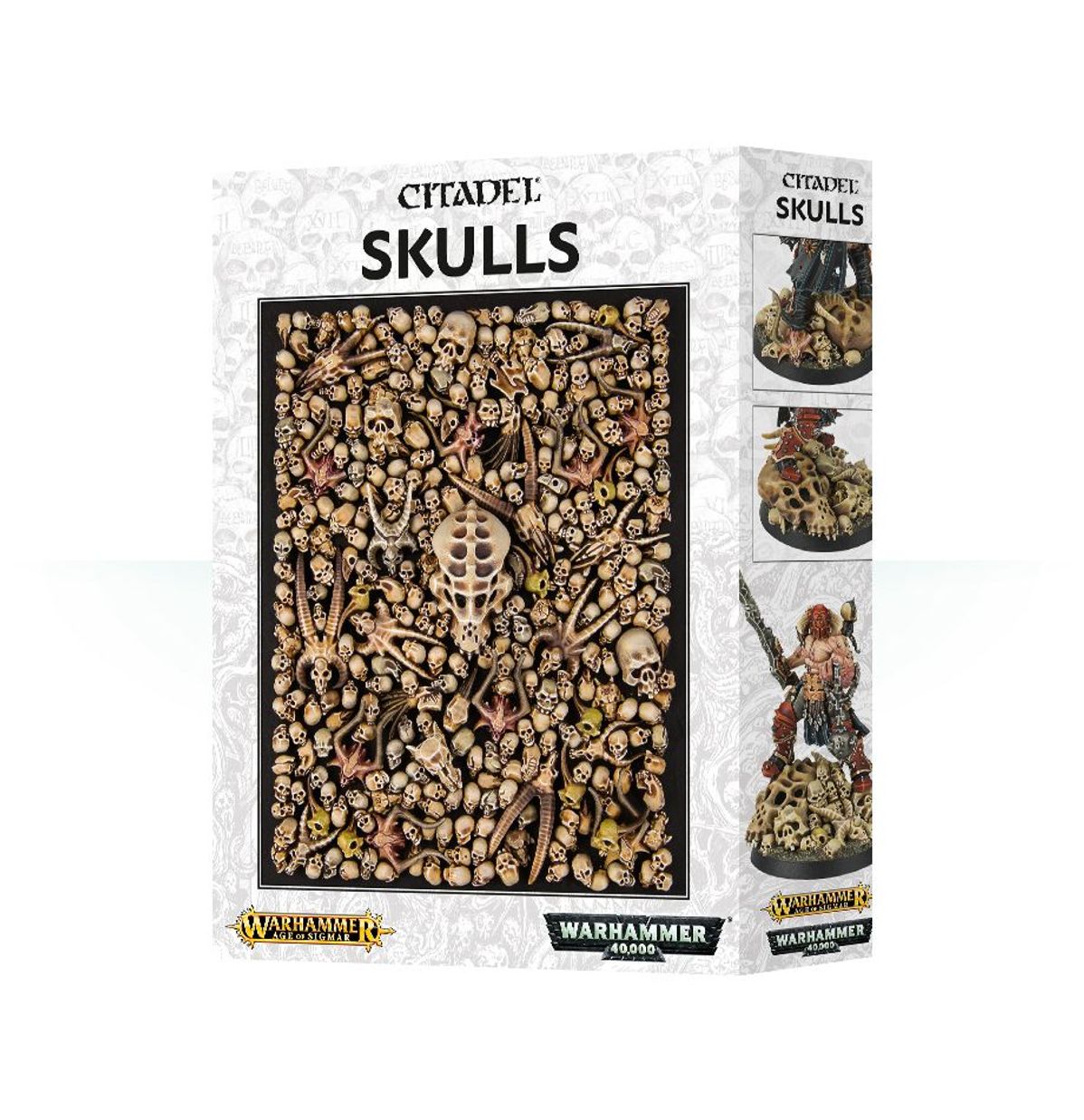Citadel Skulls - Warhammer 40k Age of Sigmar Model pieces - 340pc