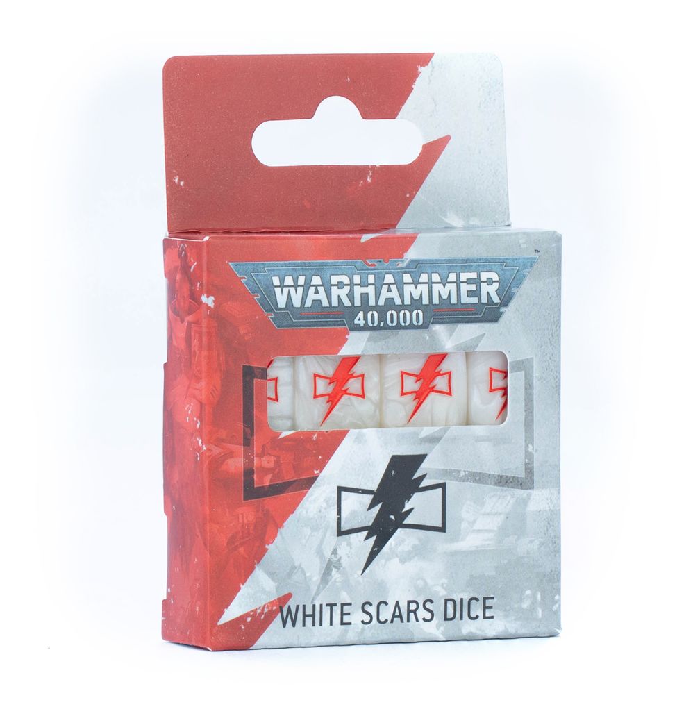 Warhammer 40000: White Scars Dice | Buy Online from The Home Crafters