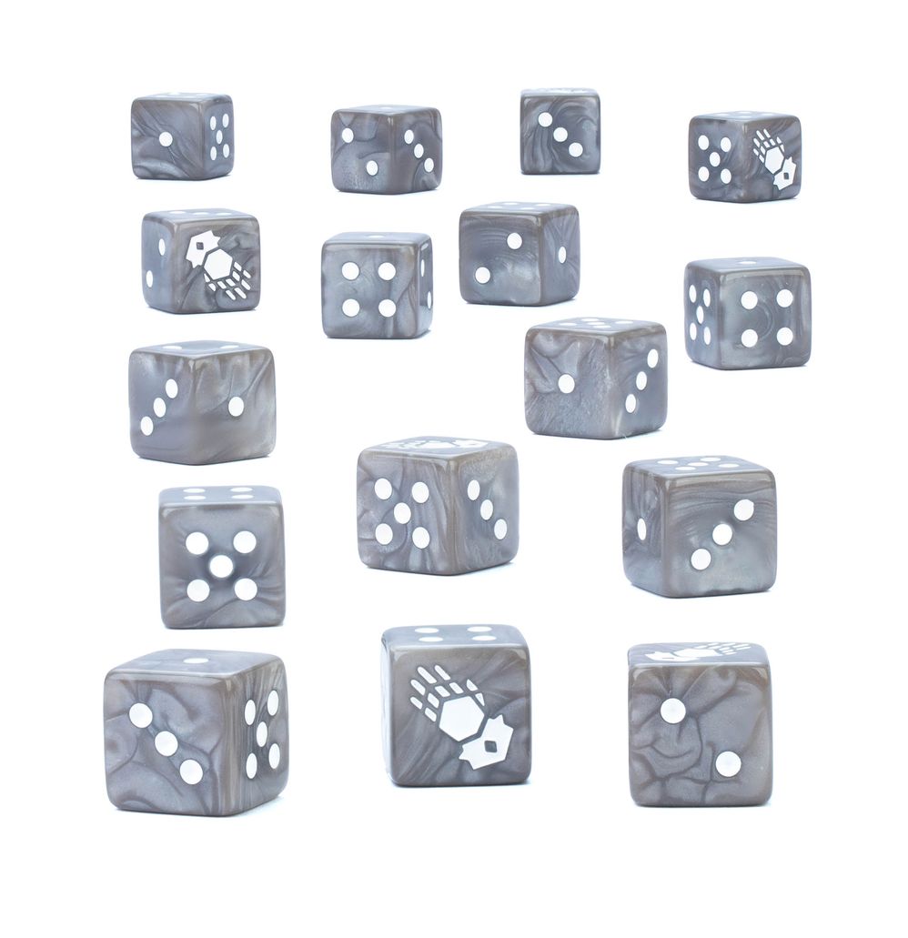 Warhammer 40000: Iron Hands Dice | Buy Online from The Home Crafters
