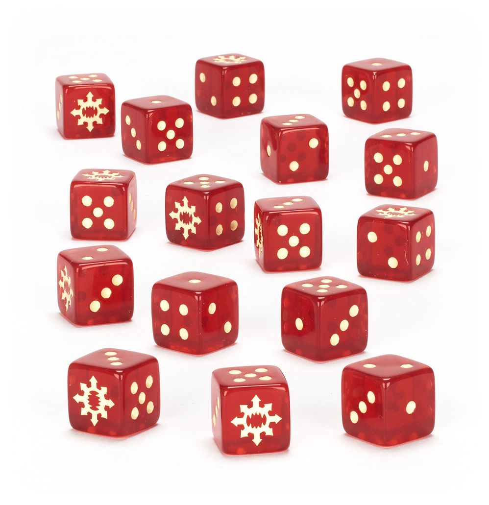 Warhammer 40000: World Eaters Dice