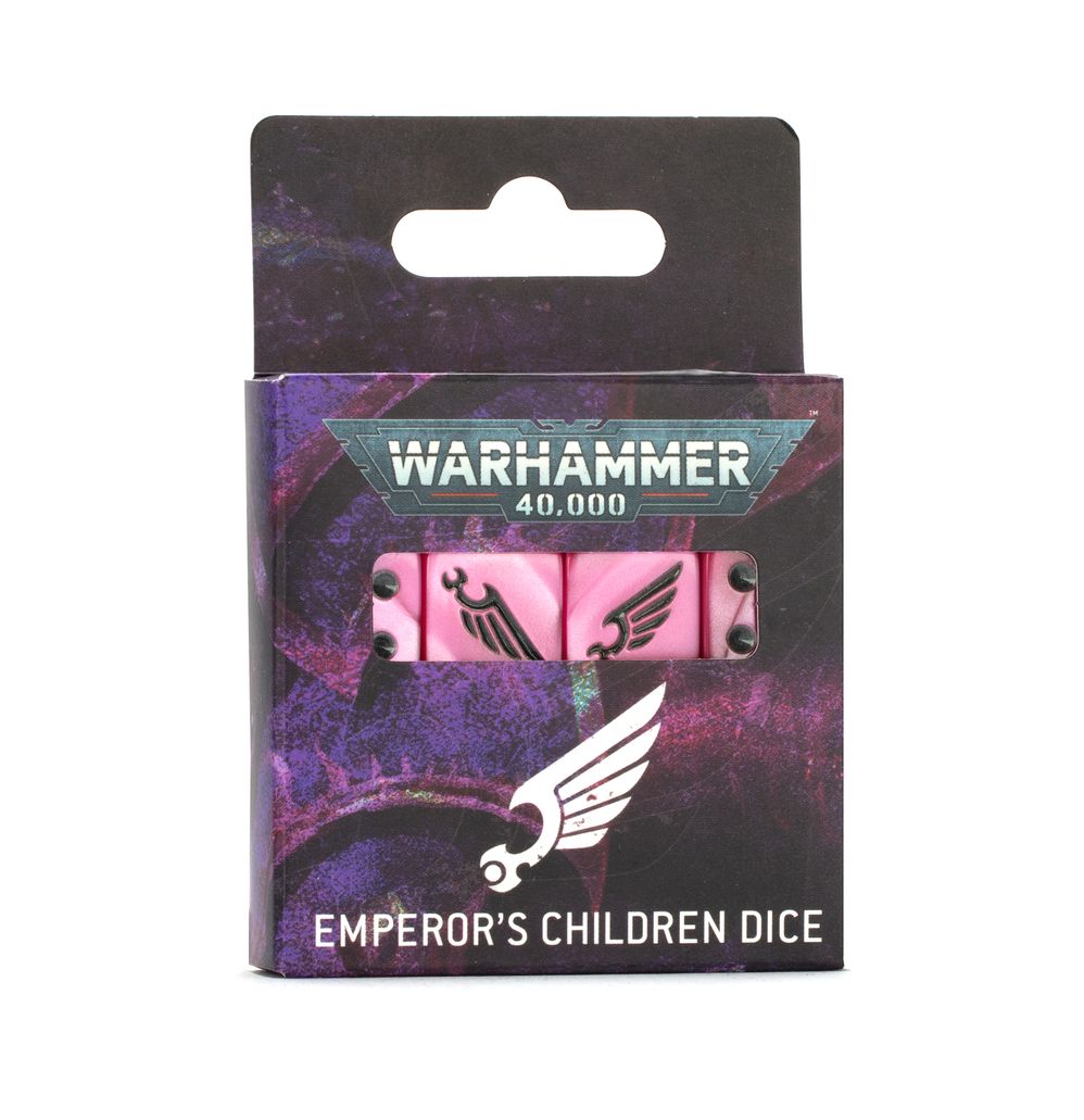 Warhammer 40000: Emperors Children Dice