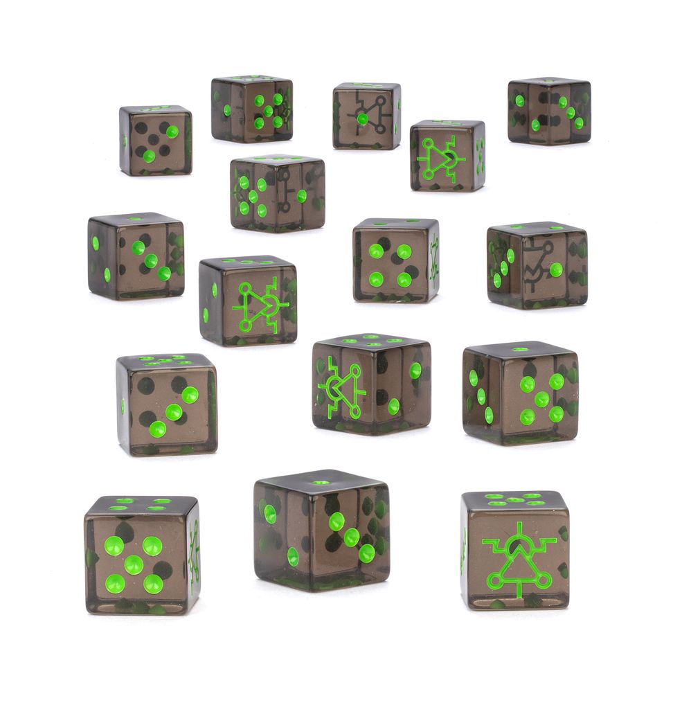 Necrons: Destroyer Cult Dice | Buy Online from The Home Crafters