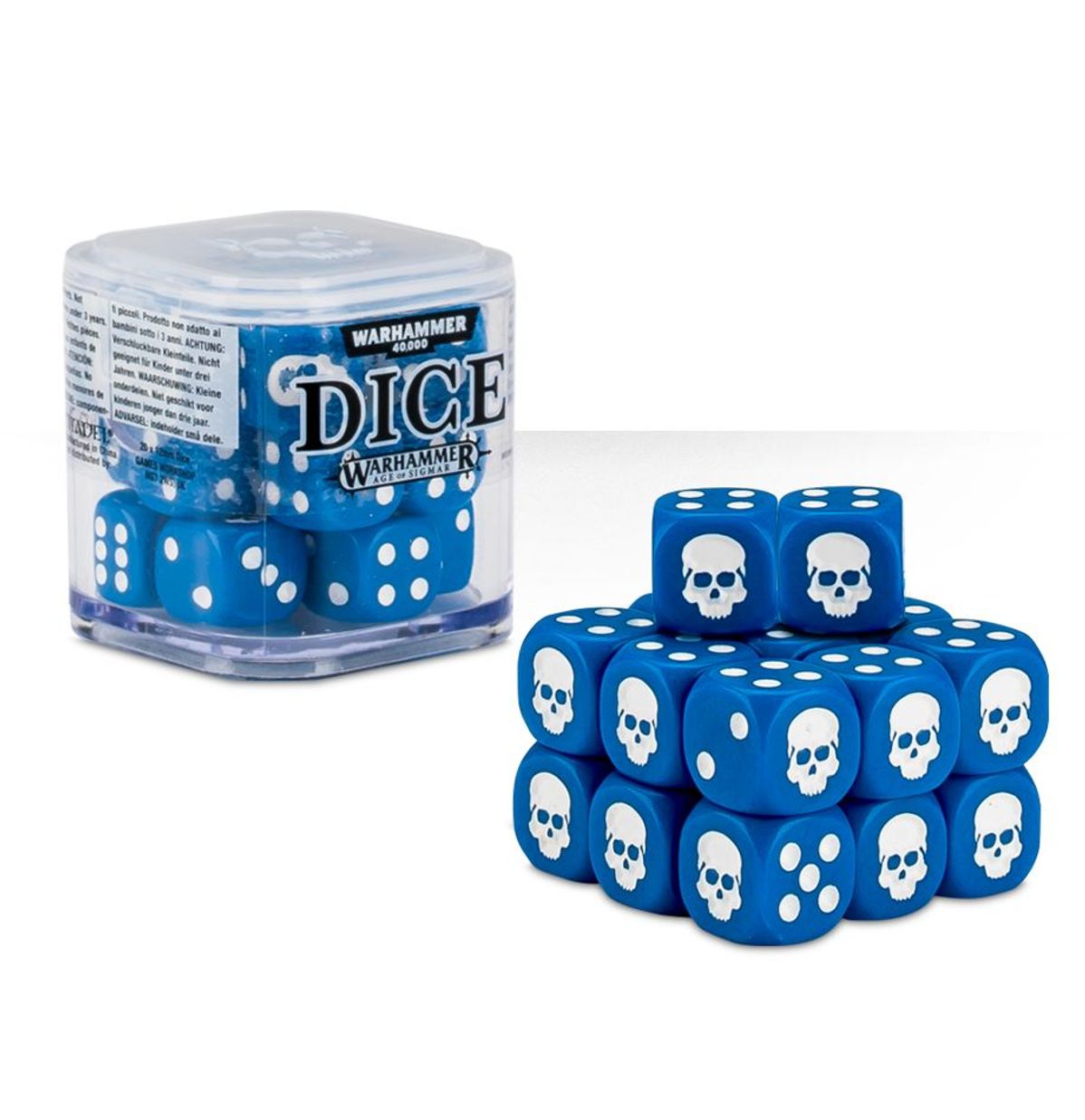 Warhammer 40k Age of Sigmar 12mm Dice Cube Set - 20pc