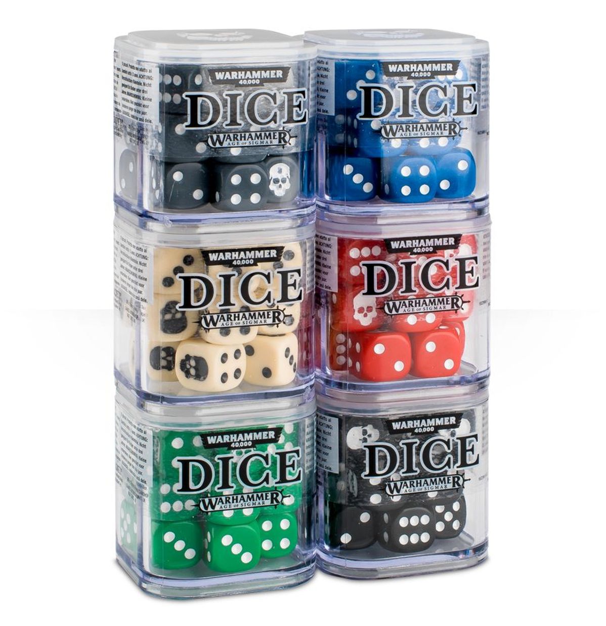 Warhammer 40k Age of Sigmar 12mm Dice Cube Set - 20pc