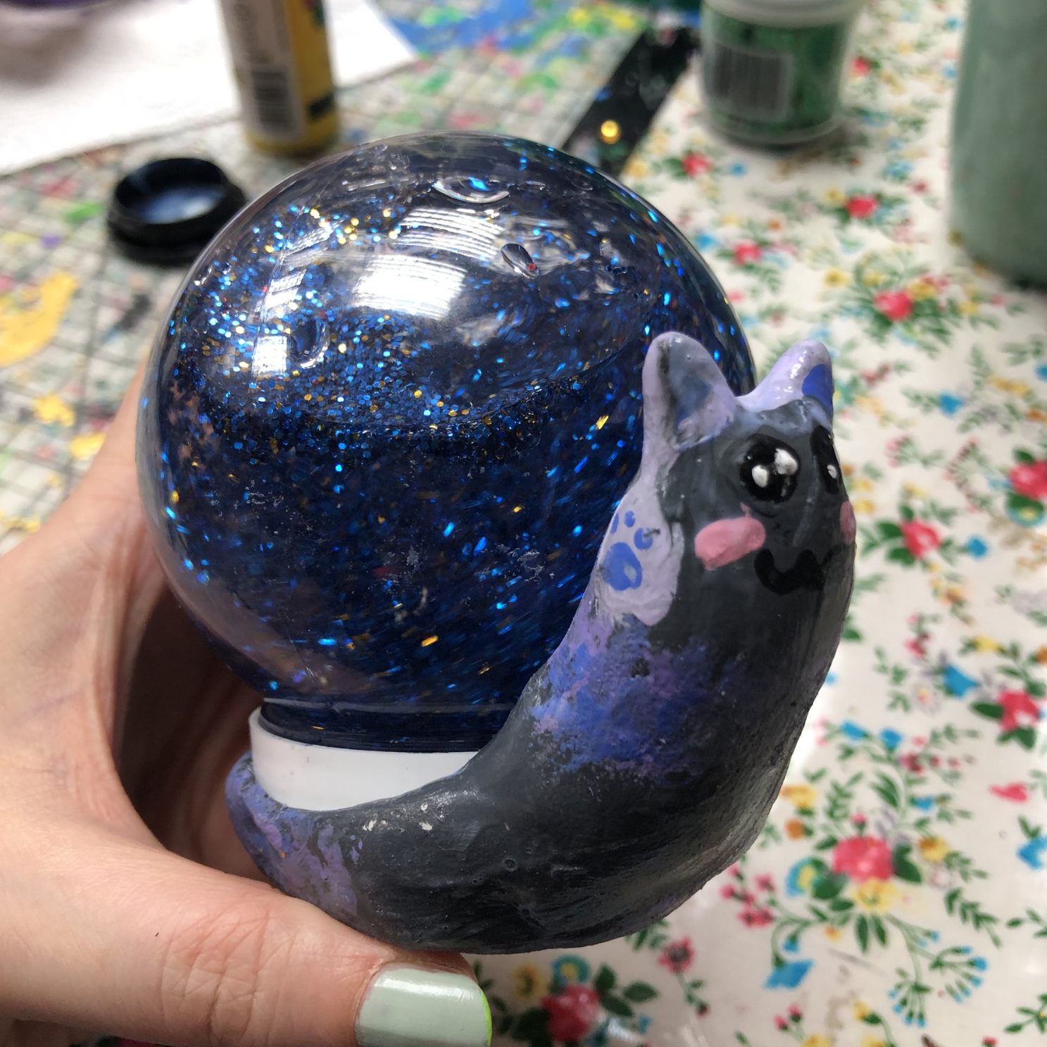 Kids Craft Workshops: Snail Snow Globe - Monday 3rd August