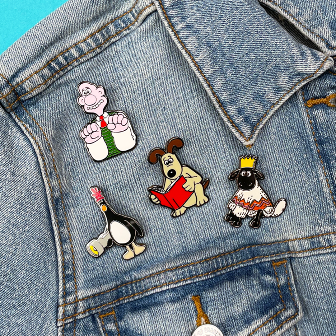 Wallace & Gromit Porthole Pin Badge