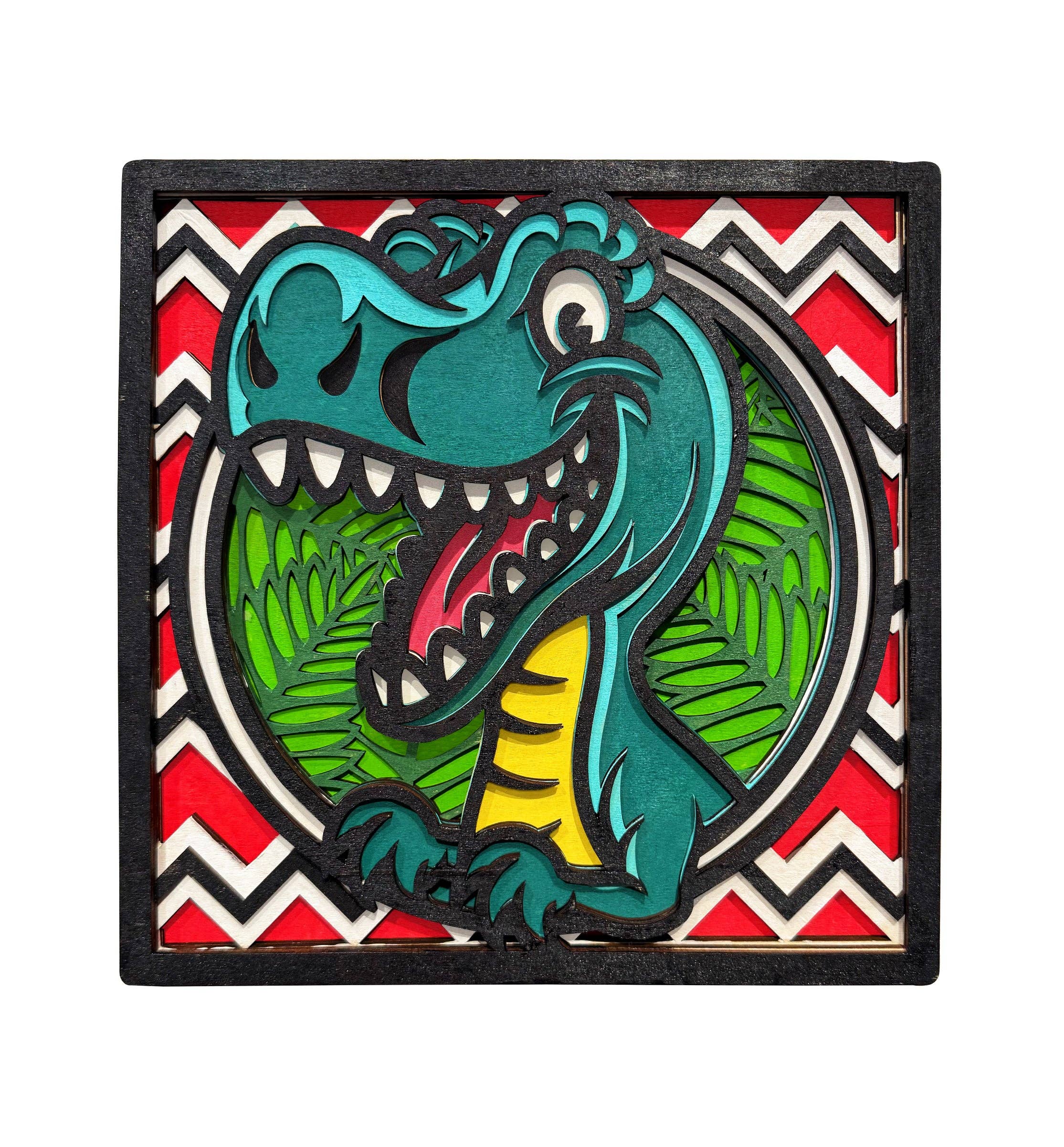 Wooden Dinosaur Art Craft Kit