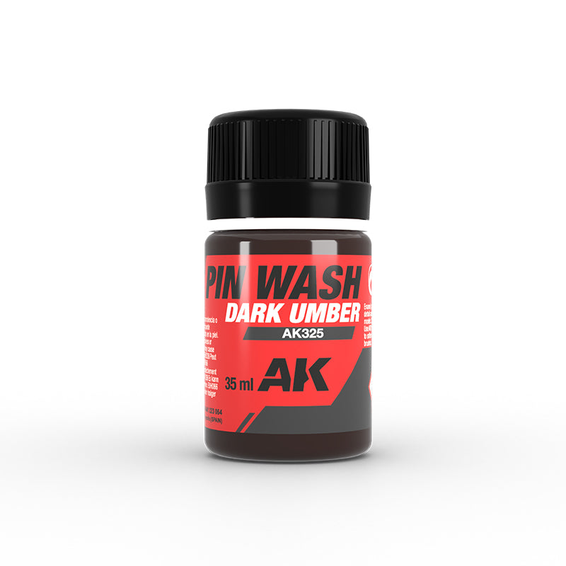 AK Pin Wash 35ml - Dark Umber