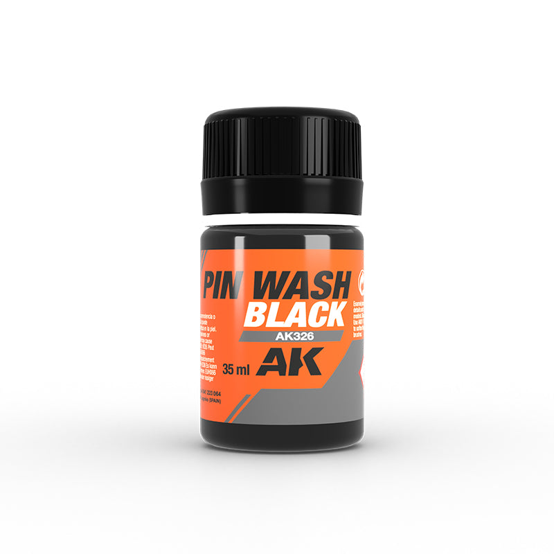 AK Pin Wash 35ml - Black