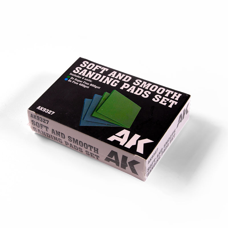 AK Soft & Smooth Sponge Sandpaper - 4pc