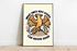 Phoenix Wall Art Print – "What Once Was Ashes Can Never Burn" | Buy Online from The Home Crafters