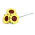 Paper Flowers: 52mm Yellow Sunflowers - 3 stems | Buy Online from The Home Crafters
