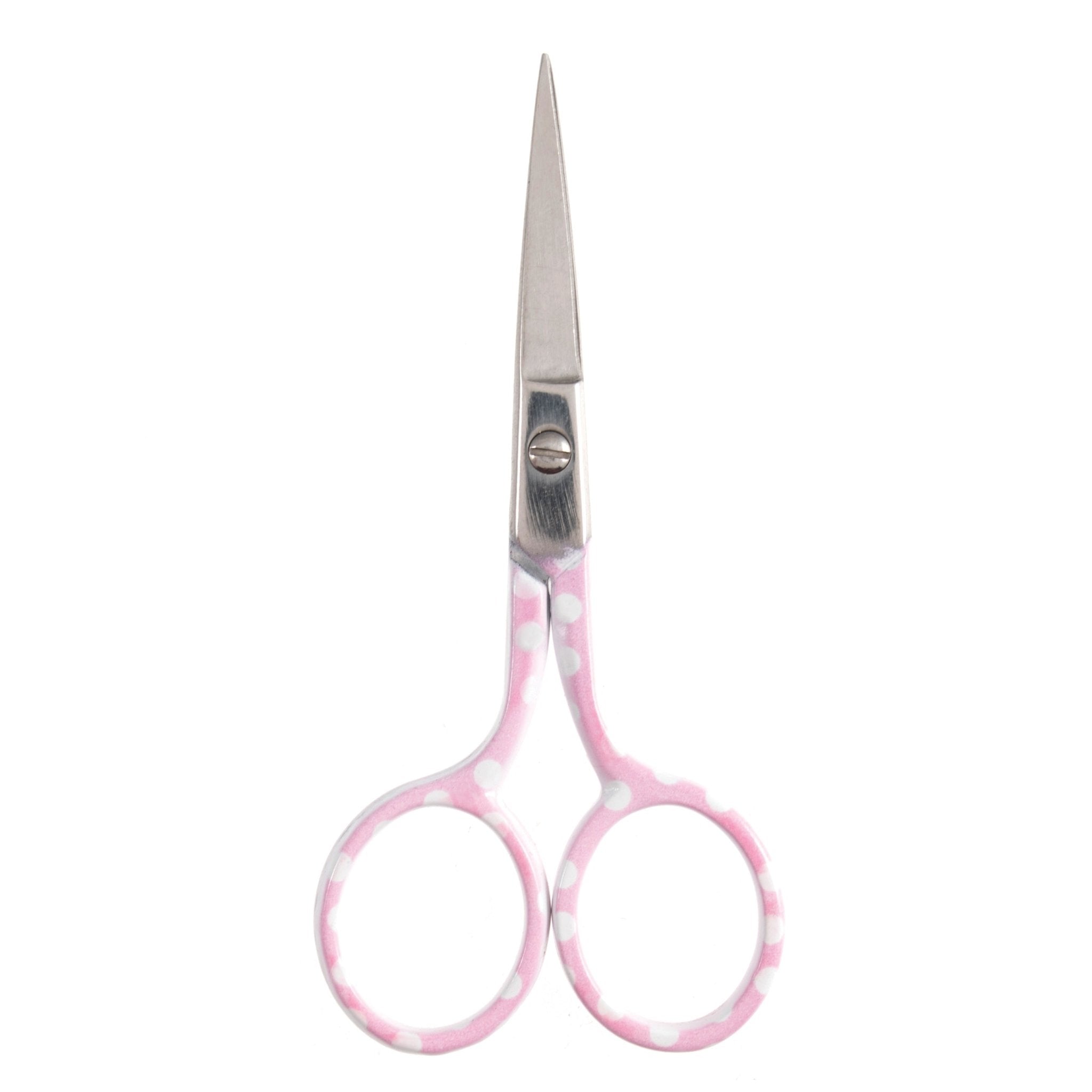 Hemline Embroidery Scissors: Polka Dot - 9cm | Buy Online from The Home Crafters