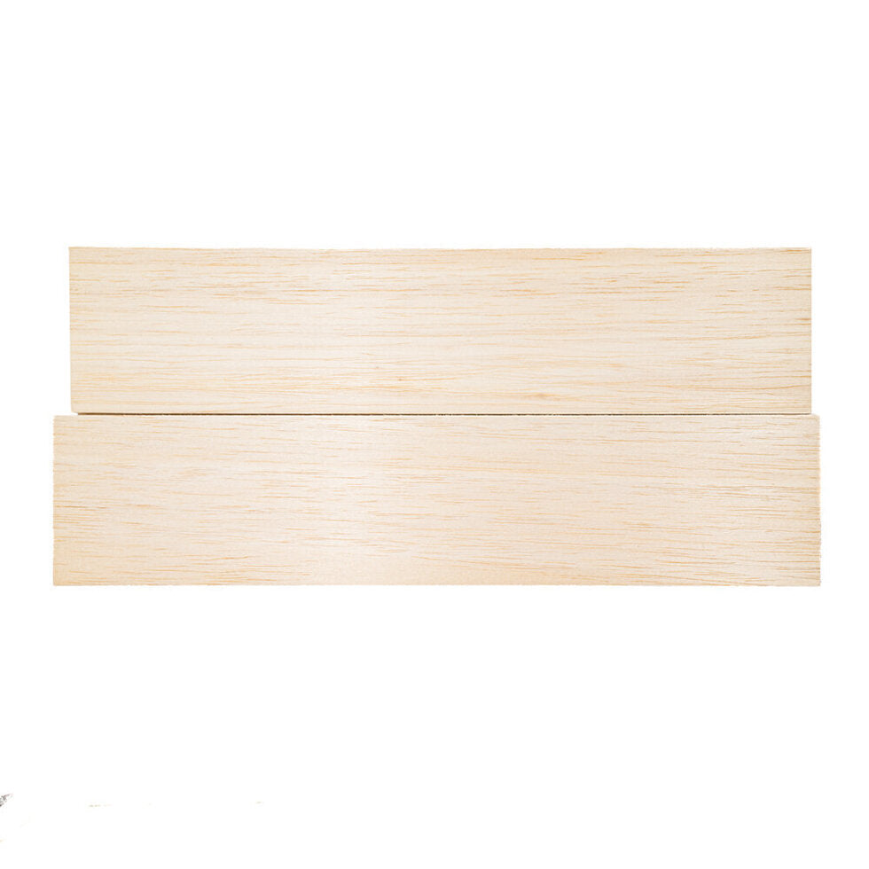 Balsa Wood Sheet 100mm x 450mm - each