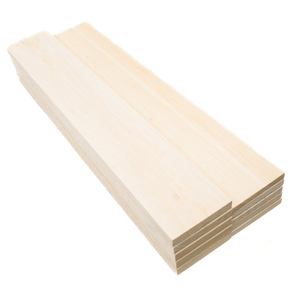 Balsa Wood Sheet 75mm x 450mm - each