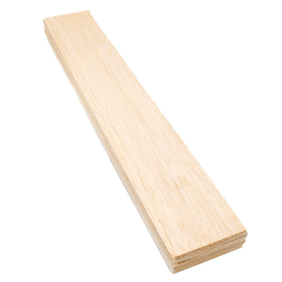 Balsa Wood Sheet 75mm x 450mm - each