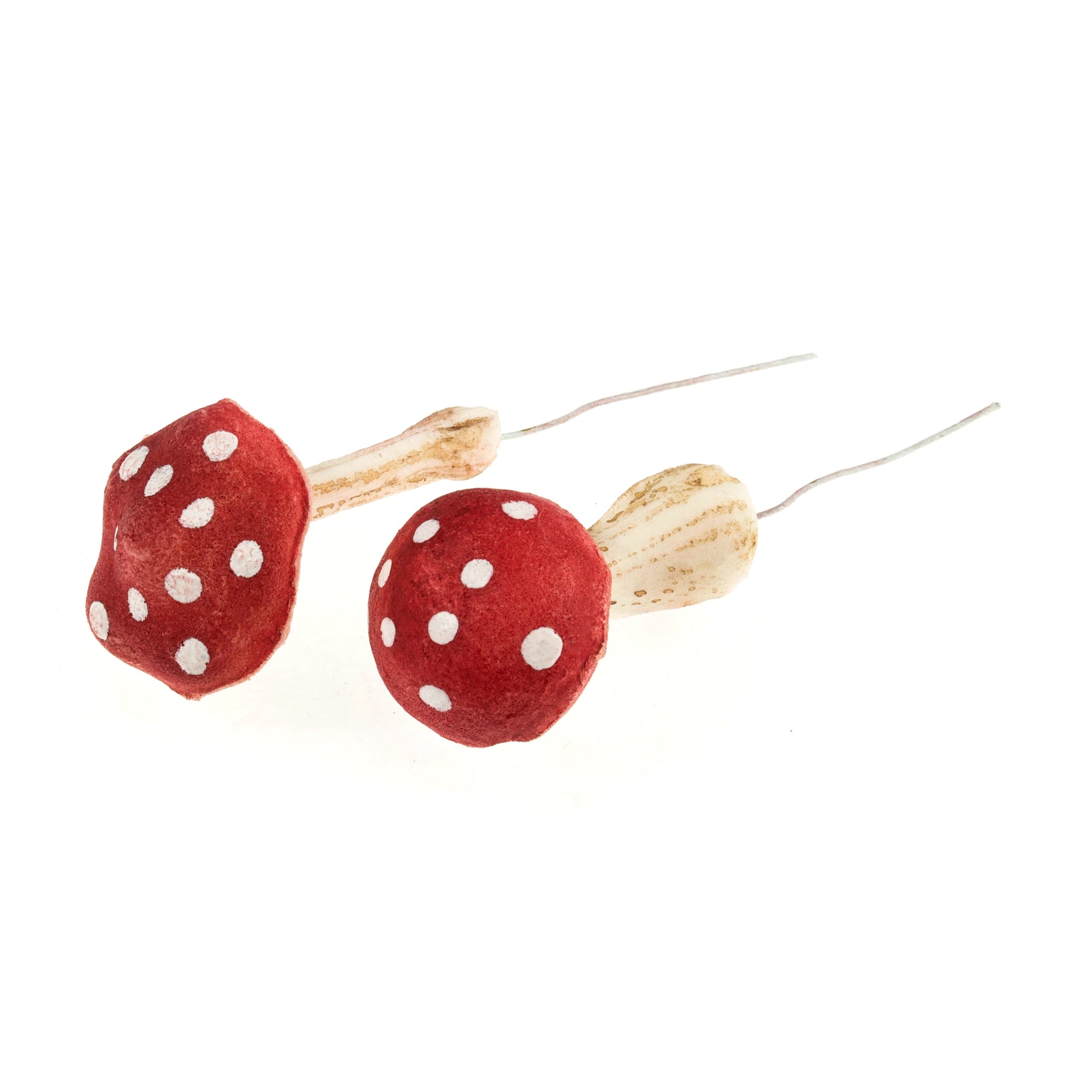 Toadstools on Wire - 2pc