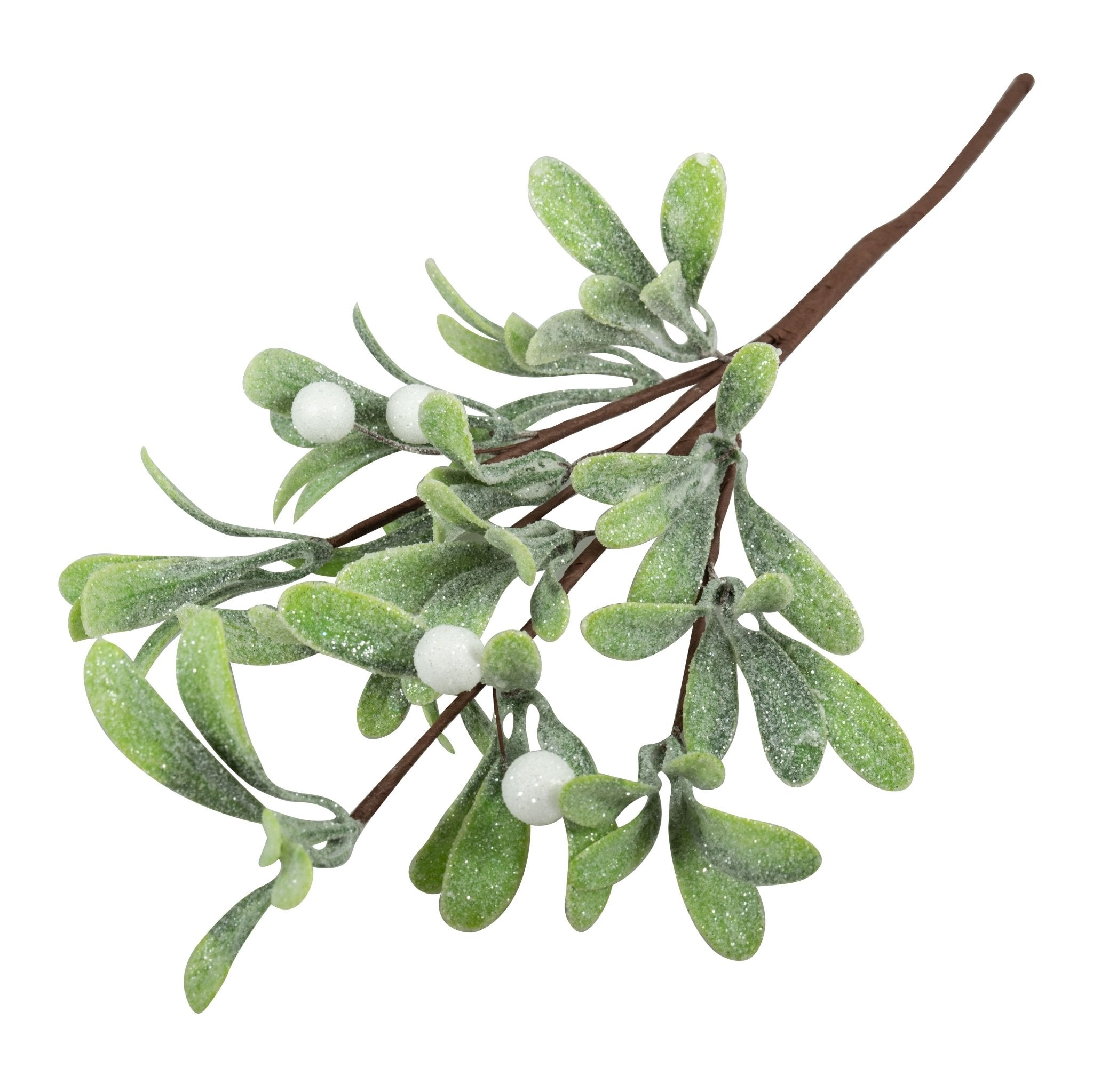 Frosted Mistletoe Stem | Buy Online from The Home Crafters