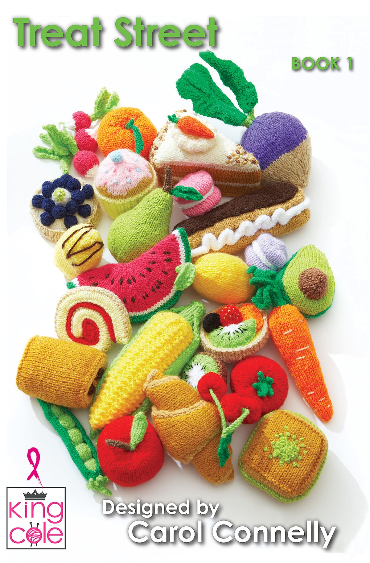King Cole Treat Street - Knitting Pattern Book 1 | Buy Online from The Home Crafters
