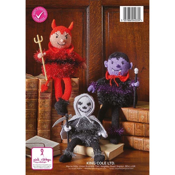 King Cole Halloween Knits - Pattern Book 2 | Buy Online from The Home Crafters