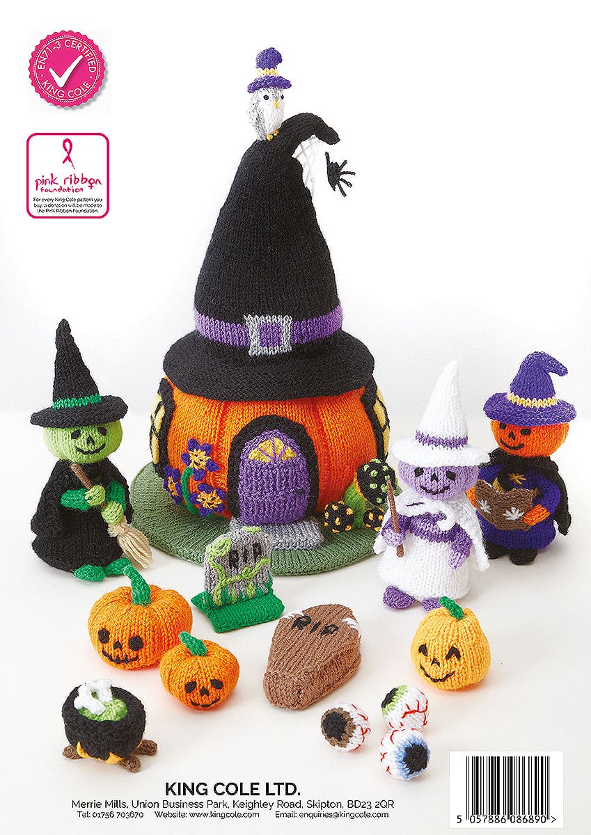 King Cole Halloween Knits - Pattern Book 3 | Buy Online from The Home Crafters