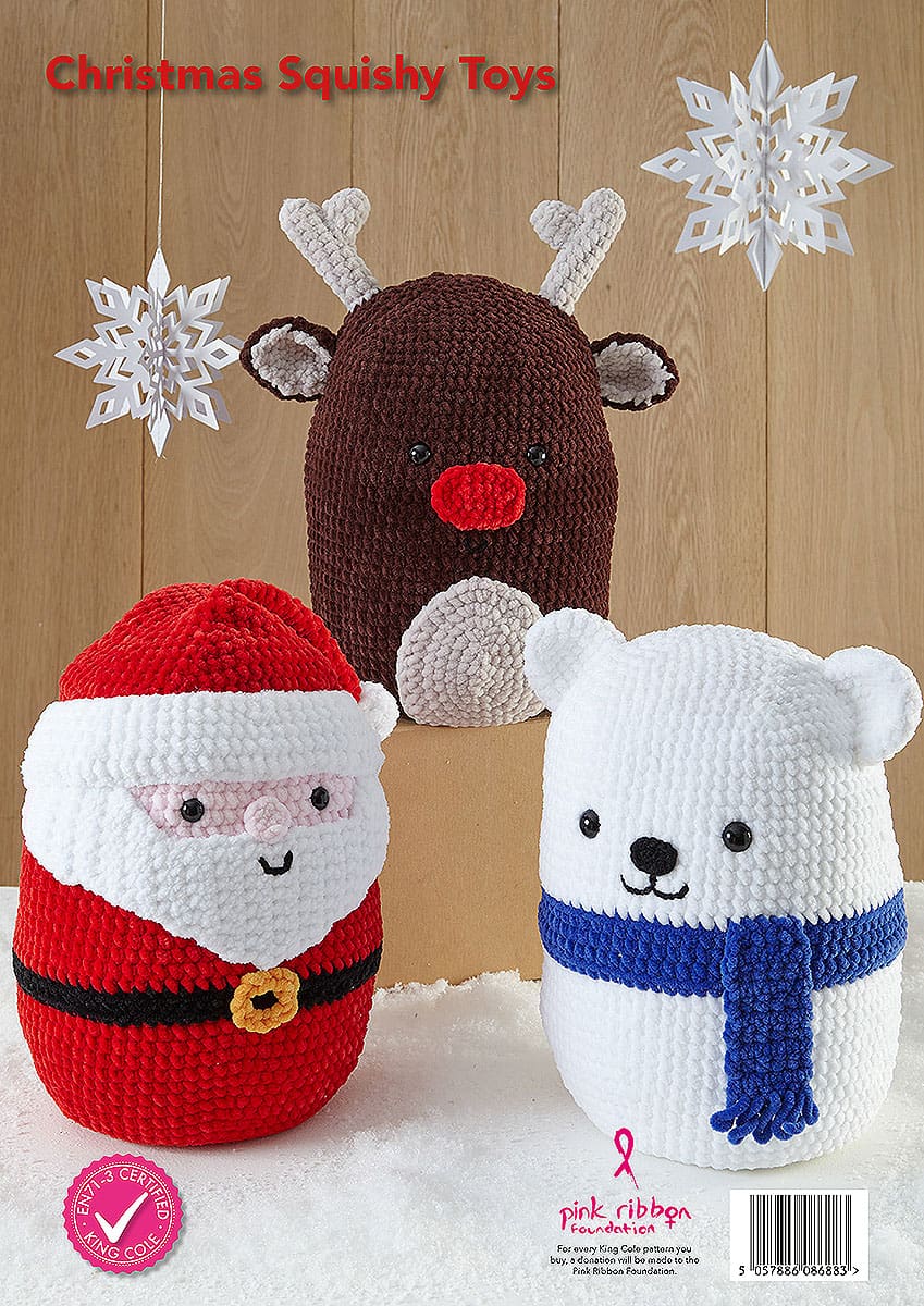 King Cole Christmas Crochet - Pattern Book 9 | Buy Online from The Home Crafters