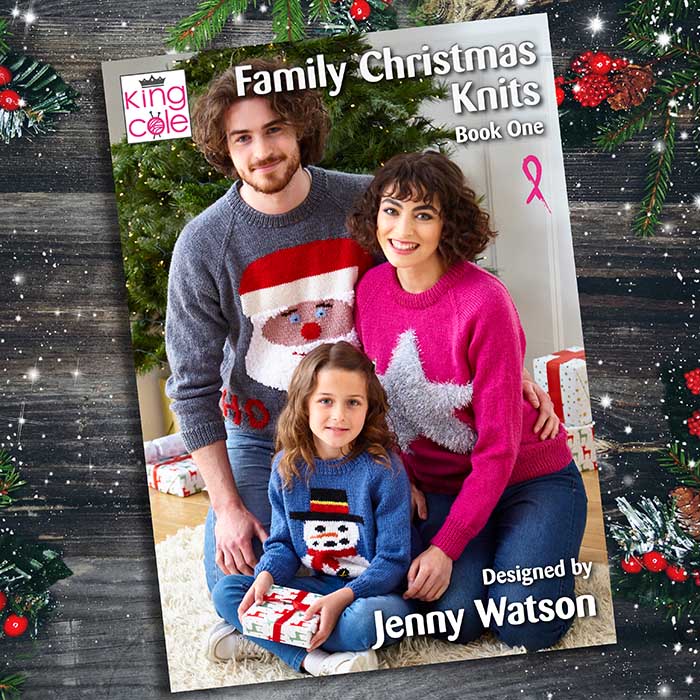 King Cole Family Christmas Knits Book 1 | Buy Online from The Home Crafters