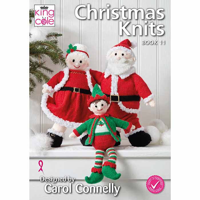 King Cole Christmas Knits - Pattern Book 11 | Buy Online from The Home Crafters