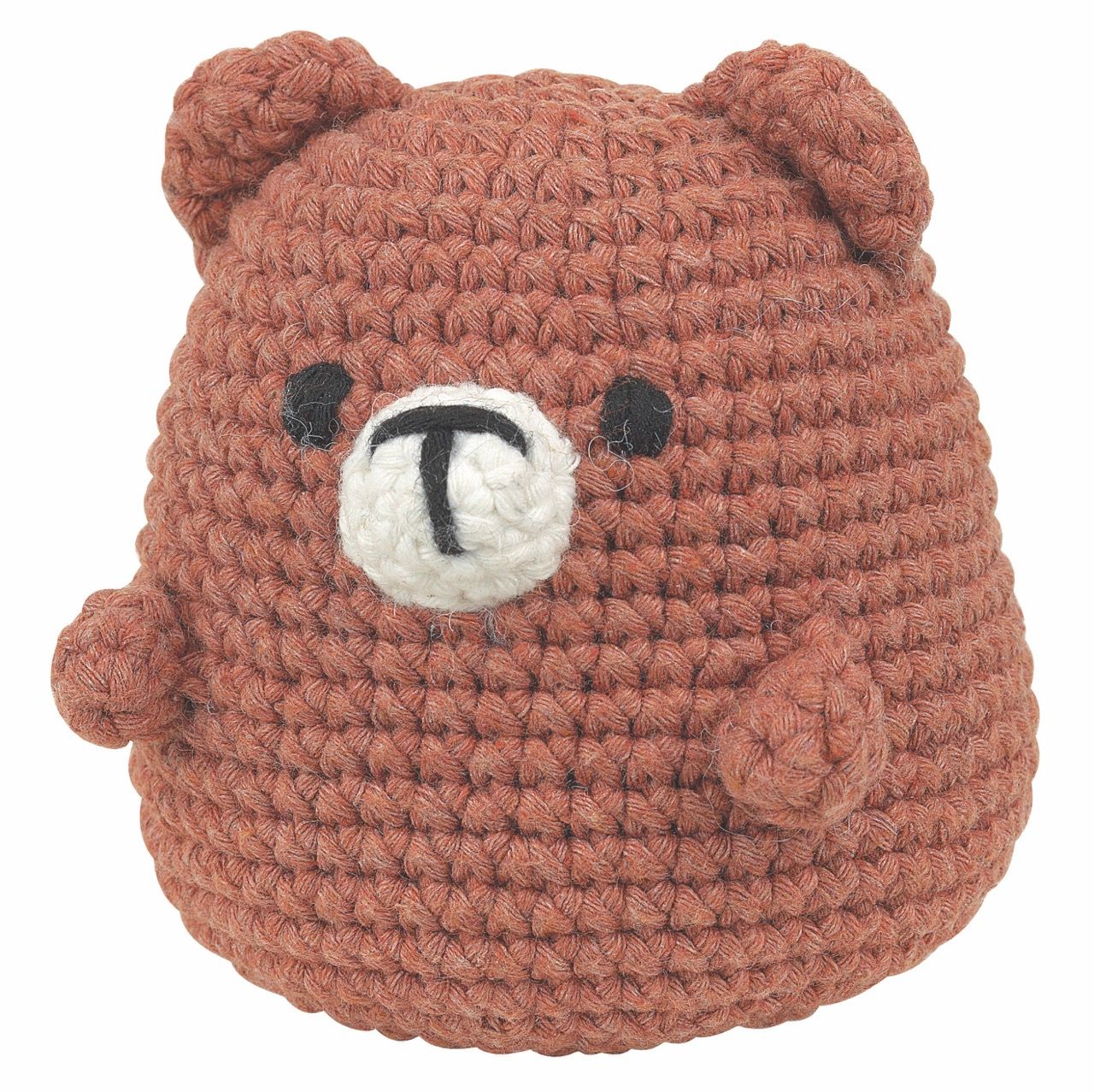 Knitty Critters Pouch Pals Crochet Kit - Billy the Bear